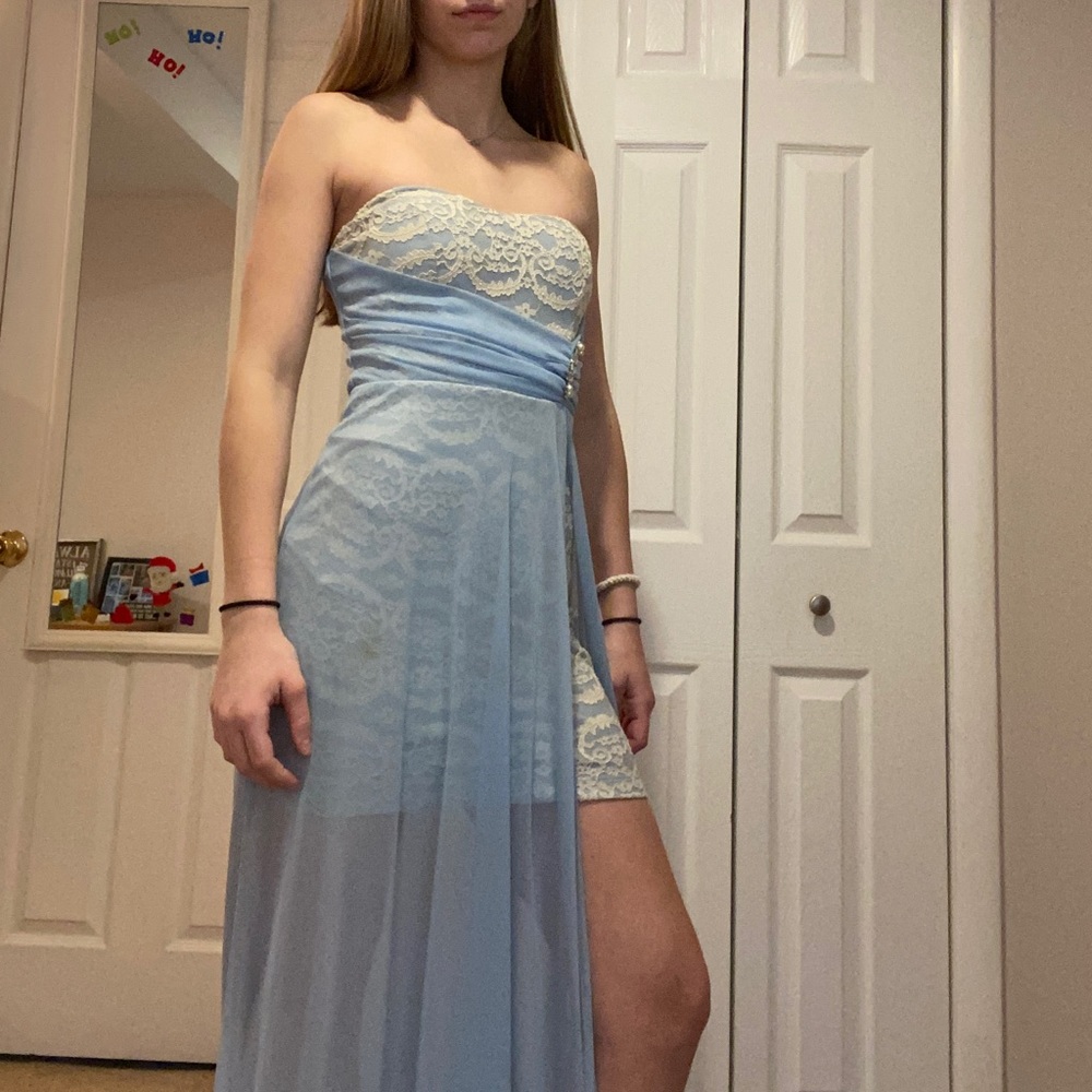 Strapless dress